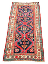 Load image into Gallery viewer, Hand made Antique Kazak / Shirvan/Kuba Caucasic Carpets 265x 117 CM