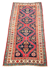 Load image into Gallery viewer, Hand made Antique Kazak / Shirvan/Kuba Caucasic Carpets 265x 117 CM