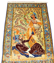 Carica l'immagine nel visualizzatore di Gallery, tappeto Quom Original Hand Made Carpets CM 165x108