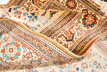 Lade das Bild in den Galerie-Viewer, 62x40 Cm Antico Tappeto Hereche / Hereke in seta 100%