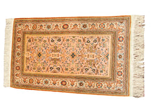 Lade das Bild in den Galerie-Viewer, 62x40 Cm Antico Tappeto Hereche / Hereke in seta 100%