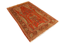 Carica l'immagine nel visualizzatore di Gallery, Original Hand Made Carpets CM 195x128 Mobareke Isfahan