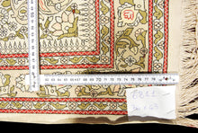 Lade das Bild in den Galerie-Viewer, Antico Tappeto Hereche / Hereke in seta 100% Misura 70x43