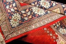 Lade das Bild in den Galerie-Viewer, 62x40 Cm Antico Tappeto Hereche / Hereke in seta 100%