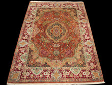 Lade das Bild in den Galerie-Viewer, Original Hand Made Carpets Tabriz Fine 295x200 CM