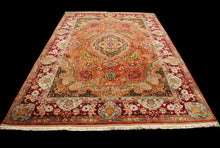 Lade das Bild in den Galerie-Viewer, Original Hand Made Carpets Tabriz Fine 295x200 CM