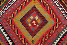 Carica l'immagine nel visualizzatore di Gallery, Original Hand Made Rustic Kilim / Afganistan Origin CM 400x148