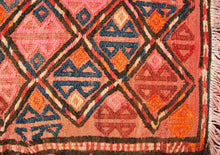 Carica l'immagine nel visualizzatore di Gallery, Original Hand Made Rustic Kilim / Afganistan Made CM 74x68