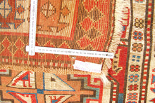 Carica l'immagine nel visualizzatore di Gallery, Antique Hand made Antique Kazak / Shirvan Caucasic Carpets CM 260x110