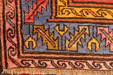 Carica l'immagine nel visualizzatore di Gallery, Hand made Antique Kazak / Karabak Caucasic Carpets CM 265x160