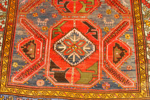 Carica l'immagine nel visualizzatore di Gallery, Hand made Antique Kazak / Karabak Caucasic Carpets CM 265x160