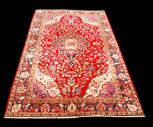 Carica l'immagine nel visualizzatore di Gallery, 210x131 CM Tappeto Sarok USA Ancient Antique Original Hand Made Carpets