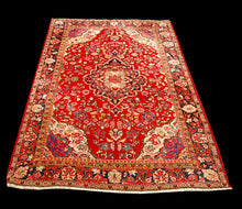 Carica l'immagine nel visualizzatore di Gallery, 210x131 CM Tappeto Sarok USA Ancient Antique Original Hand Made Carpets