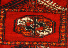 Lade das Bild in den Galerie-Viewer, Tappeto Autentico Originale Annodato a Mano Kashmir Pakistan 30x30 CM