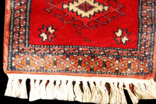 Lade das Bild in den Galerie-Viewer, Tappeto Autentico Originale Annodato a Mano 30x30 CM