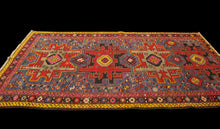 Carica l'immagine nel visualizzatore di Gallery, Hand made Antique Kazak / Shirvan/ Caucasic Carpets 260x150 CM