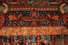 Carica l'immagine nel visualizzatore di Gallery, Tappeto Teppich Originale kashmar Hand Made Carpets CM 390x289