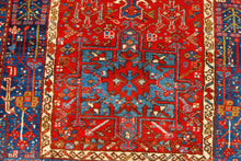 Carica l'immagine nel visualizzatore di Gallery, Gharageh Antique Original Hand Made Carpets Tapis Teppich CM 360x105