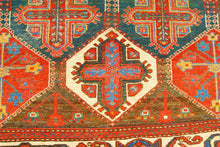 Load image into Gallery viewer, Bakhtyaty Ancient Antique Original Hand Made Carpets Tapis Teppich CM 230x135