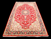 Carica l'immagine nel visualizzatore di Gallery, Ancient Antique Original Hand Made Carpets Tapis Teppich CM 238x140 Kirman