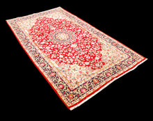 Carica l'immagine nel visualizzatore di Gallery, Ancient Antique Original Hand Made Carpets Tapis Teppich CM 238x140 Kirman