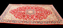 Carica l'immagine nel visualizzatore di Gallery, Ancient Antique Original Hand Made Carpets Tapis Teppich CM 238x140 Kirman