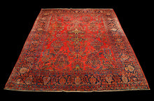 Load image into Gallery viewer, Ancient Antique Original Hand Made Carpets Tapis Teppich CM 340x270