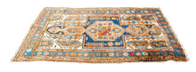 Carica l'immagine nel visualizzatore di Gallery, Ancient Antique Original Hand Made Carpets Tapis Teppich CM 166x105