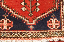 Carica l'immagine nel visualizzatore di Gallery, 102x50 CM Ancient Antique Original Hand Made Carpets Tapis Teppich