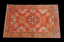 Carica l'immagine nel visualizzatore di Gallery, Tappeto Originale annodato a mano Kashan Dabir Sanayeh CM 190x125