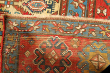 Lade das Bild in den Galerie-Viewer, Tappeto Originale Shirvan Kuba 286x114 CM