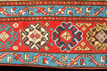 Lade das Bild in den Galerie-Viewer, Tappeto Originale Shirvan Kuba 286x114 CM