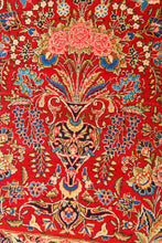 Carica l'immagine nel visualizzatore di Gallery, Tappeto Originale annodato a mano keshan CM 210x133