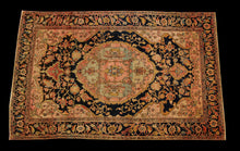 Carica l'immagine nel visualizzatore di Gallery, Tappeto Originale annodato a mano Sarok Ferahan CM 192x124