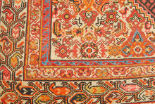 Carica l'immagine nel visualizzatore di Gallery, Tappeto Originale annodato a mano Malayer Vintage CM 243x122