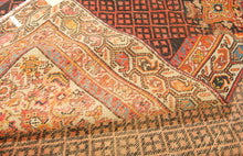 Carica l'immagine nel visualizzatore di Gallery, Tappeto Originale annodato a mano Malayer Vintage CM 243x122