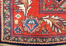 Lade das Bild in den Galerie-Viewer, Tappeto Originale annodato a mano Mahal Sarok CM 310x150