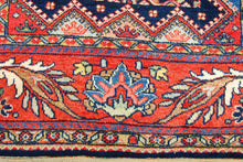 Lade das Bild in den Galerie-Viewer, Tappeto Originale annodato a mano Mahal Sarok CM 310x150