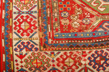 Lade das Bild in den Galerie-Viewer, Tappeto Originale Caucaso Shirvan 322x135 CM