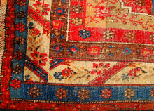 Lade das Bild in den Galerie-Viewer, CM 290x155 Antico Tappeto Originale annodato a mano