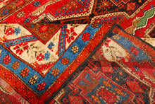 Lade das Bild in den Galerie-Viewer, CM 290x155 Antico Tappeto Originale annodato a mano