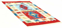 Carica l'immagine nel visualizzatore di Gallery, kilim India Occasion Tappis Teppich Rugs 110x60 CM