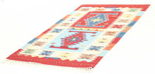 Carica l'immagine nel visualizzatore di Gallery, kilim India Occasion Tappis Teppich Rugs 110x60 CM