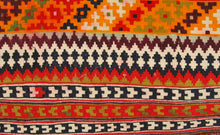 Lade das Bild in den Galerie-Viewer, Kilim Original Authentic Hand Made 150x45 CM