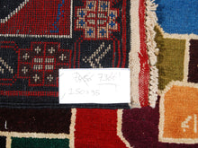 Lade das Bild in den Galerie-Viewer, Tappeto Annodato a Mano Beluchi 150x95 CM (Galleriafarah1970)