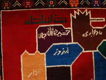 Lade das Bild in den Galerie-Viewer, Tappeto Annodato a Mano Beluchi 150x95 CM (Galleriafarah1970)