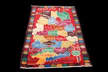 Carica l'immagine nel visualizzatore di Gallery, Original Authentic Hand Made Carpet Beluchi CM 150x88 (Galleriafarah1970)