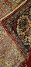 Carica l'immagine nel visualizzatore di Gallery, Kirman Ravar / Lavar Tappeto Originale annodato a mano CM 225x137 (Galleria Farah 1970)
