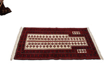 Lade das Bild in den Galerie-Viewer, Original Authentic Hand Made Carpet Beluchi CM 132x83 (Galleriafarah1970)