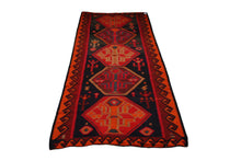 Carica l'immagine nel visualizzatore di Gallery, Originale Kilim / Afganistan 360x140 CM (Galleriafarah1970)